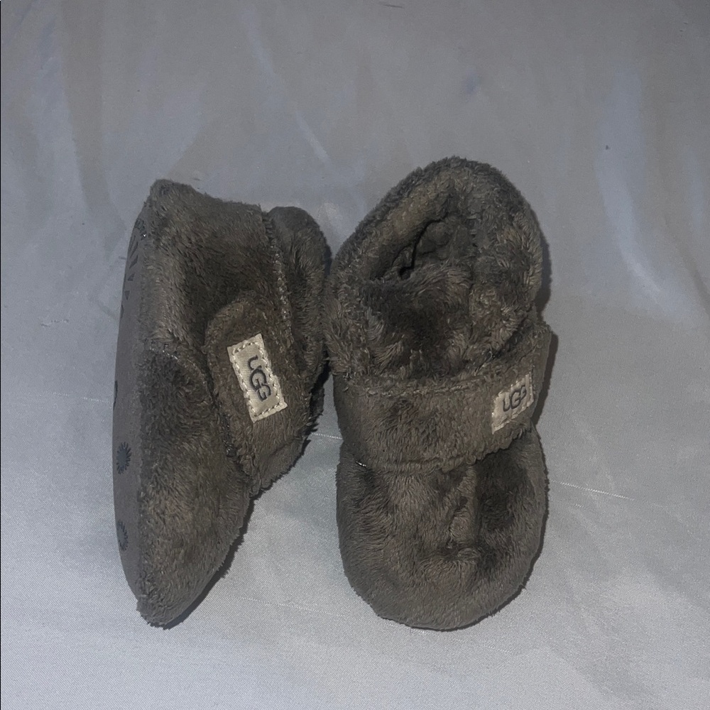 UGG Gray Infant Booties